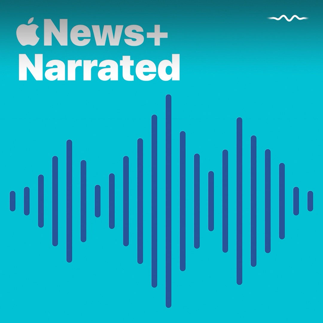 Apple News+ Narrated cover artwork