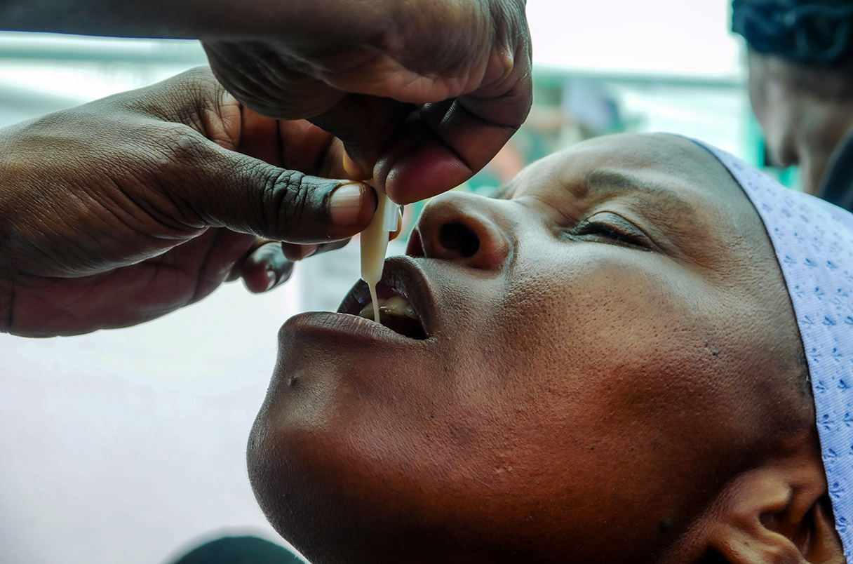 Cholera vaccine stockpile
