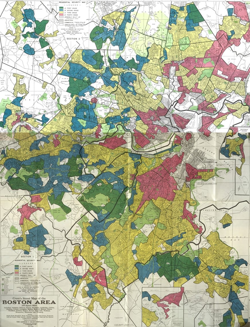 Boston redlining impacts